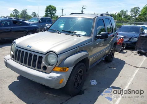 2007 Jeep Liberty Sport from USA, damaged, VIN 1J4GK48K97W613015
